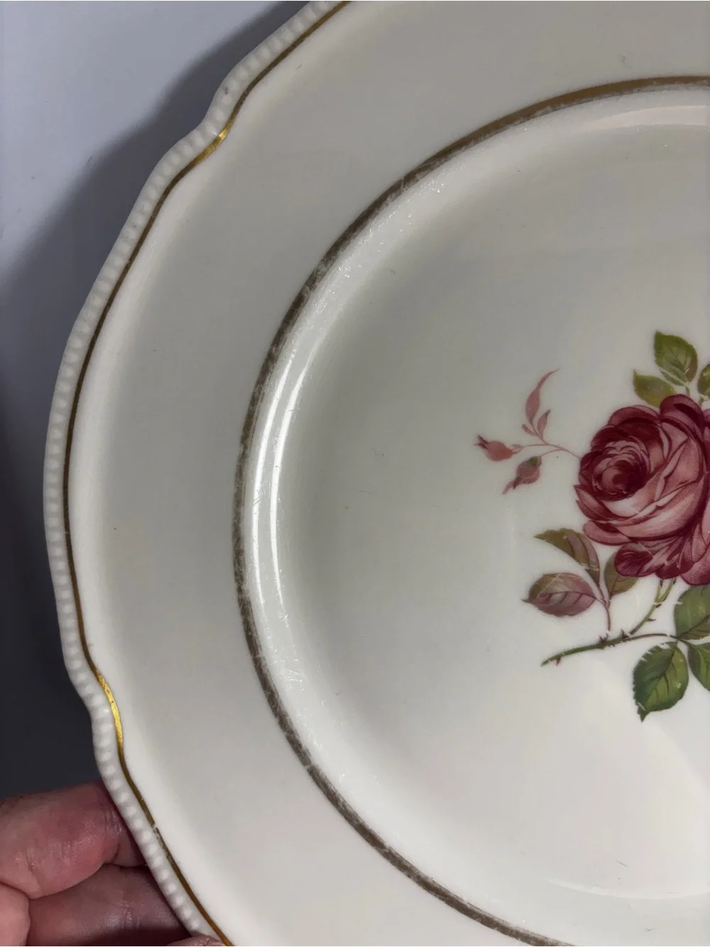 Vintage Castleton China Dolly Madison Dinner Plate